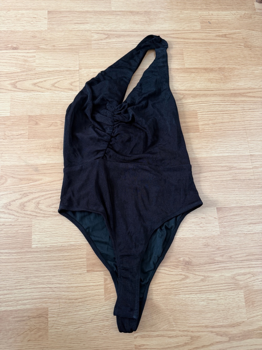 Hello Molly Black Bodysuit